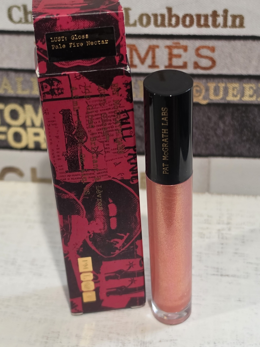 Pat McGrath Lust: Gloss Lip Gloss in Pale Fire Nectar (Peachy Coral)